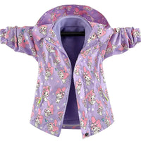My Melody Sweater Cartoon Detachable Casual Top Cute Loose Windbreaker Anime Girl Gift