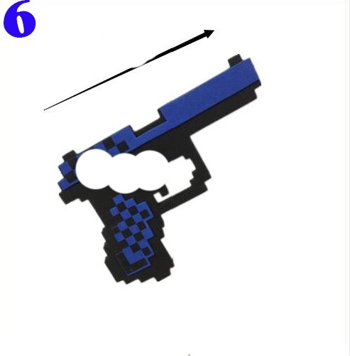 New Minecraft Toys Minecraft Foam Sword Pickax Gun EVA Toys Diamond minecraft sword - Lusy Store