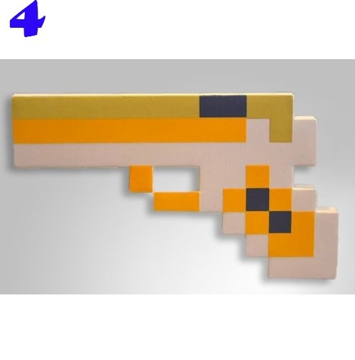 New Minecraft Toys Minecraft Foam Sword Pickax Gun EVA Toys Diamond minecraft sword - Lusy Store