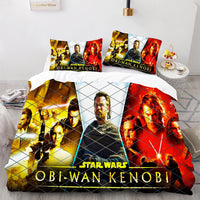 Obi Wan Kenobi Star Wars Bedding Duvet Covers Twin Full Queen King Bed Set LS22687 - Lusy Store