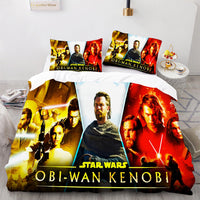 Obi Wan Kenobi Star Wars Bedding Duvet Covers Twin Full Queen King Bed Set LS22687 - Lusy Store