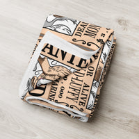 One Piece blanket soft silk touch fabric