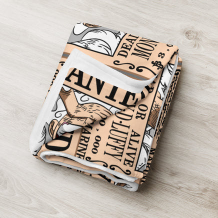 One Piece blanket soft silk touch fabric