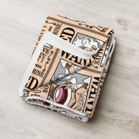 One Piece blanket soft silk touch fabric