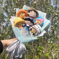 One Piece Bouquet Plush Flower Bouquets Creative Graduation Gifts - Lusy Store LLC