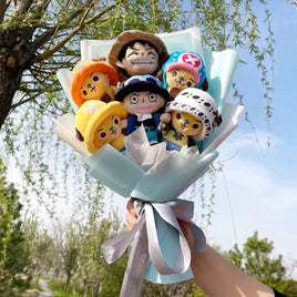 One Piece Bouquet Plush Flower Bouquets Creative Graduation Gifts - Lusy Store LLC