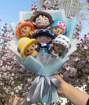 One Piece Bouquet Plush Flower Bouquets Creative Graduation Gifts - Lusy Store LLC