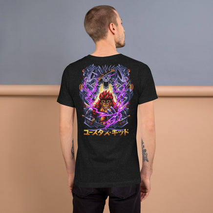 One Piece crewneck original t-shirts best seller personalize t-shirt Black Heather