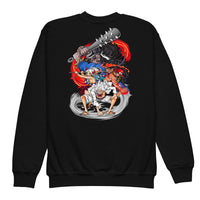 One Piece fashion hoodie kids premium cotton comfortable Black