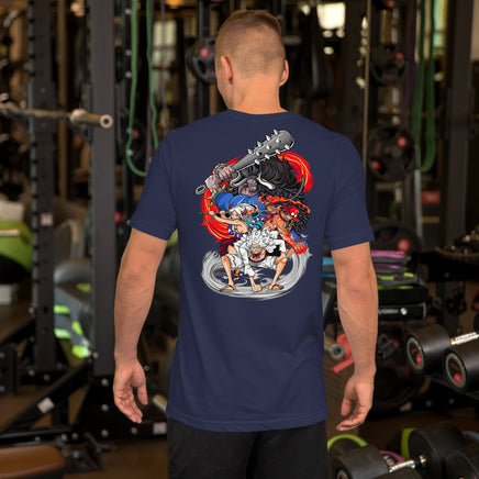 One Piece fashion t-shirt unisex staple cotton comfortable Navy