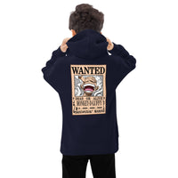 One Piece hoodie fleece soft and cozy youth hoodie Navy Blazer
