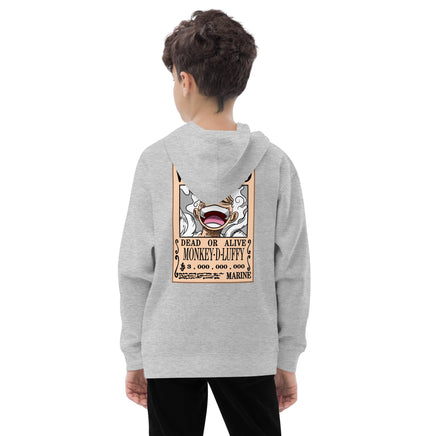 One Piece hoodie fleece soft and cozy youth hoodie