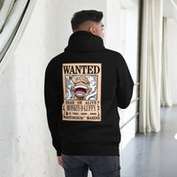 One Piece hoodie high quality unisex premium hoodie cotton OPP1 Black