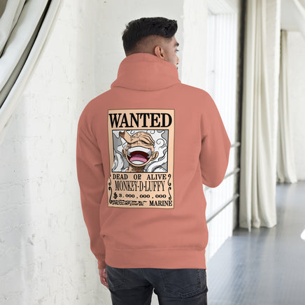 One Piece hoodie high quality unisex premium hoodie cotton OPP1 Dusty Rose