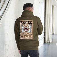 One Piece hoodie high quality unisex premium hoodie cotton OPP1 Military Green