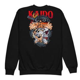 One Piece hoodie kids premium Kaido cotton comfortable - Lusy Store LLC