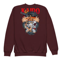 One Piece hoodie kids premium Kaido cotton comfortable - Lusy Store LLC