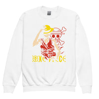 One Piece hoodie kids premium Luffy Gear cotton comfortable