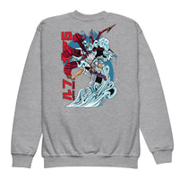 One Piece hoodie kids premium Luffy Gear cotton comfortable Sport Grey