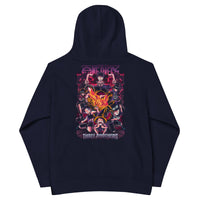 One Piece hoodie kids Three Brothers cotton comfortable Navy Blazer