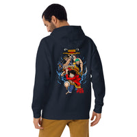 One Piece hoodie unisex premium anime funny cartoon streetwear cool tops Navy Blazer
