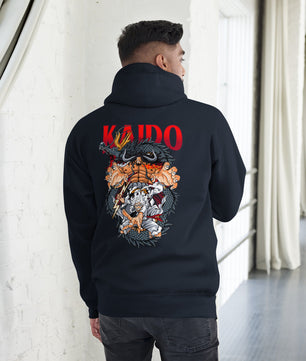One Piece hoodie unisex premium Kaido cotton comfortable - Lusy Store LLC