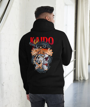 One Piece hoodie unisex premium Kaido cotton comfortable - Lusy Store LLC