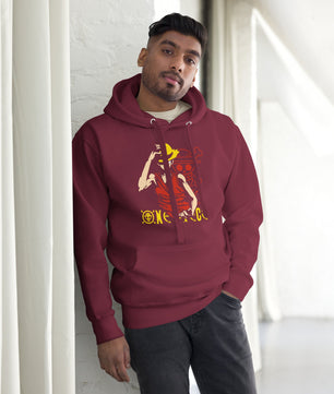 One Piece hoodie unisex premium Luffy Gear cotton comfortable - Lusy Store LLC
