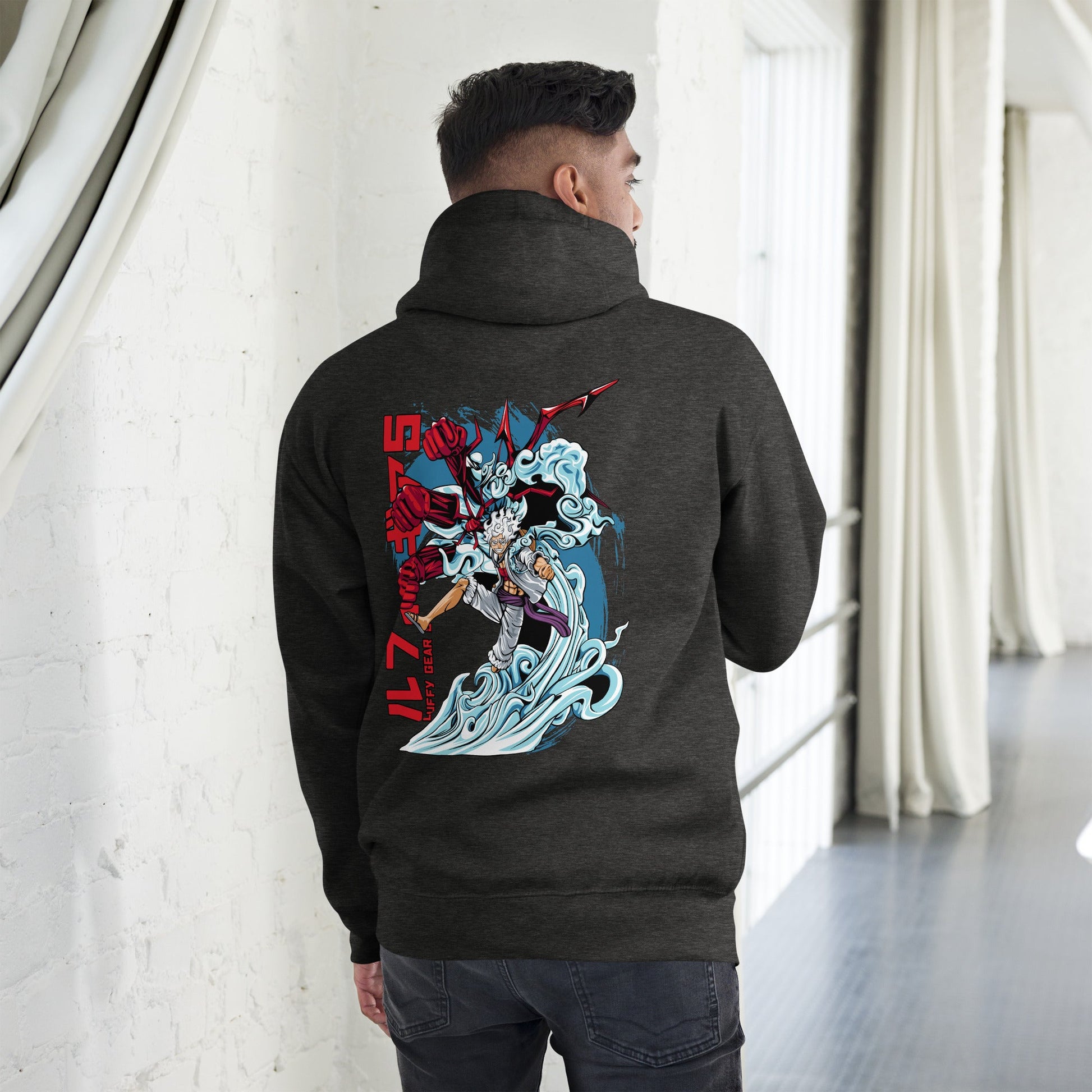 One Piece hoodie unisex premium Luffy Gear cotton comfortable - Lusy Store LLC