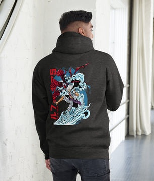 One Piece hoodie unisex premium Luffy Gear cotton comfortable - Lusy Store LLC