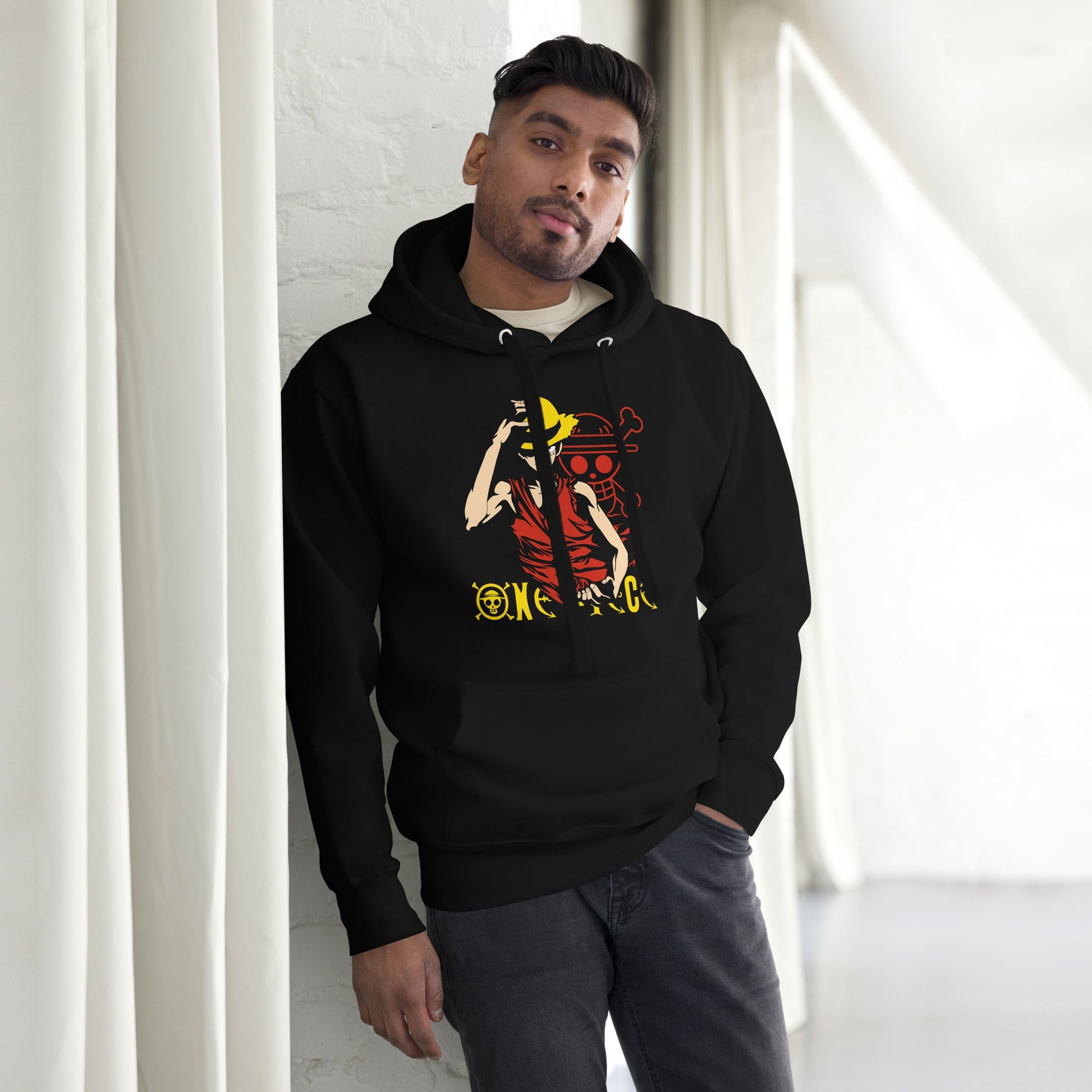 One Piece hoodie unisex premium Luffy Gear cotton comfortable - Lusy Store LLC