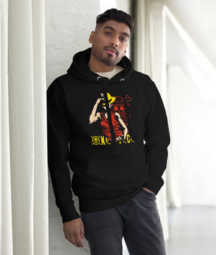 One Piece hoodie unisex premium Luffy Gear cotton comfortable - Lusy Store LLC