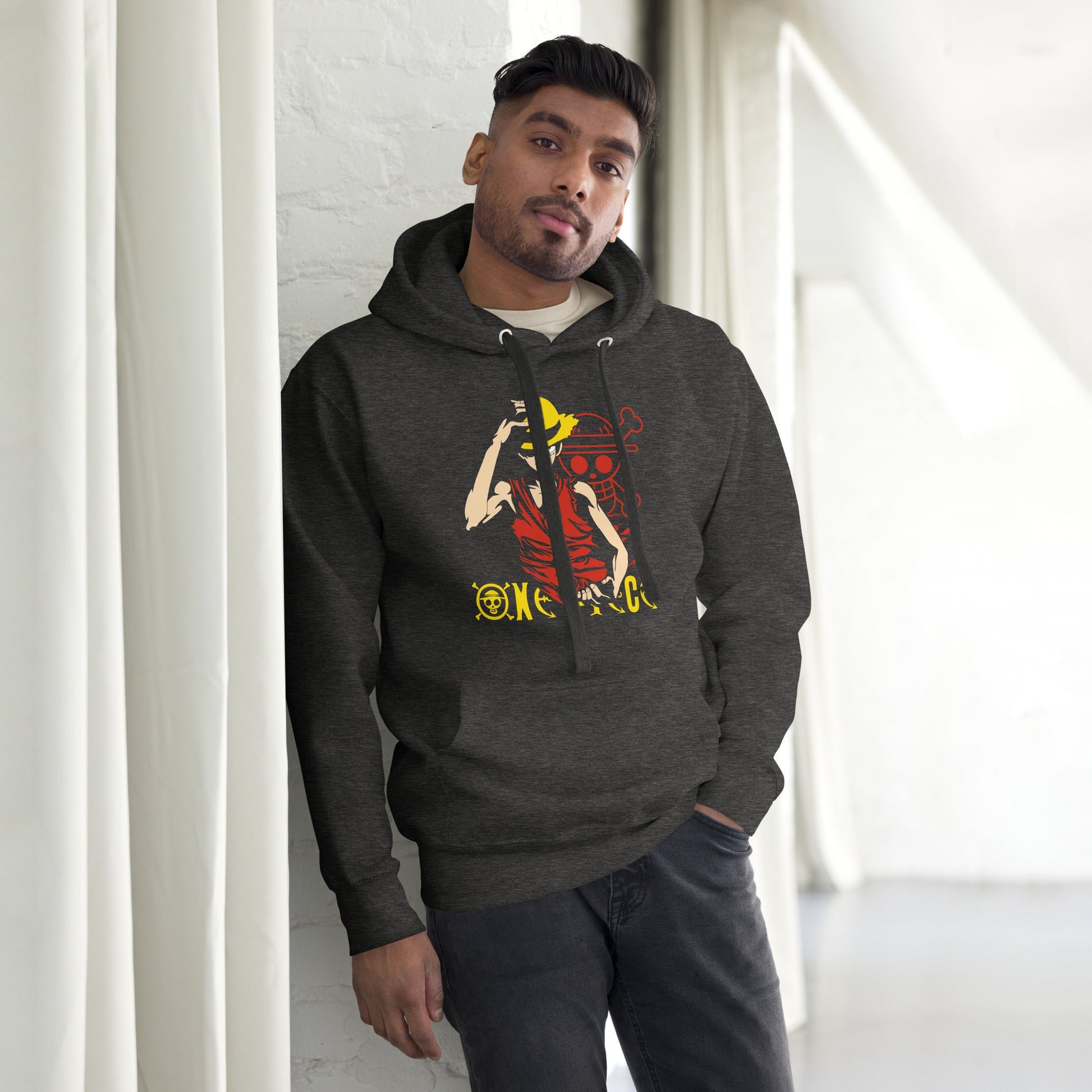 One Piece hoodie unisex premium Luffy Gear cotton comfortable - Lusy Store LLC