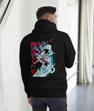 One Piece hoodie unisex premium Luffy Gear cotton comfortable - Lusy Store LLC