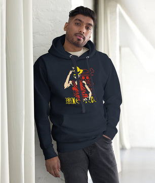 One Piece hoodie unisex premium Luffy Gear cotton comfortable - Lusy Store LLC