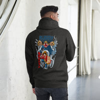 One Piece hoodie unisex premium The Star Clown cotton comfortable Charcoal Heather