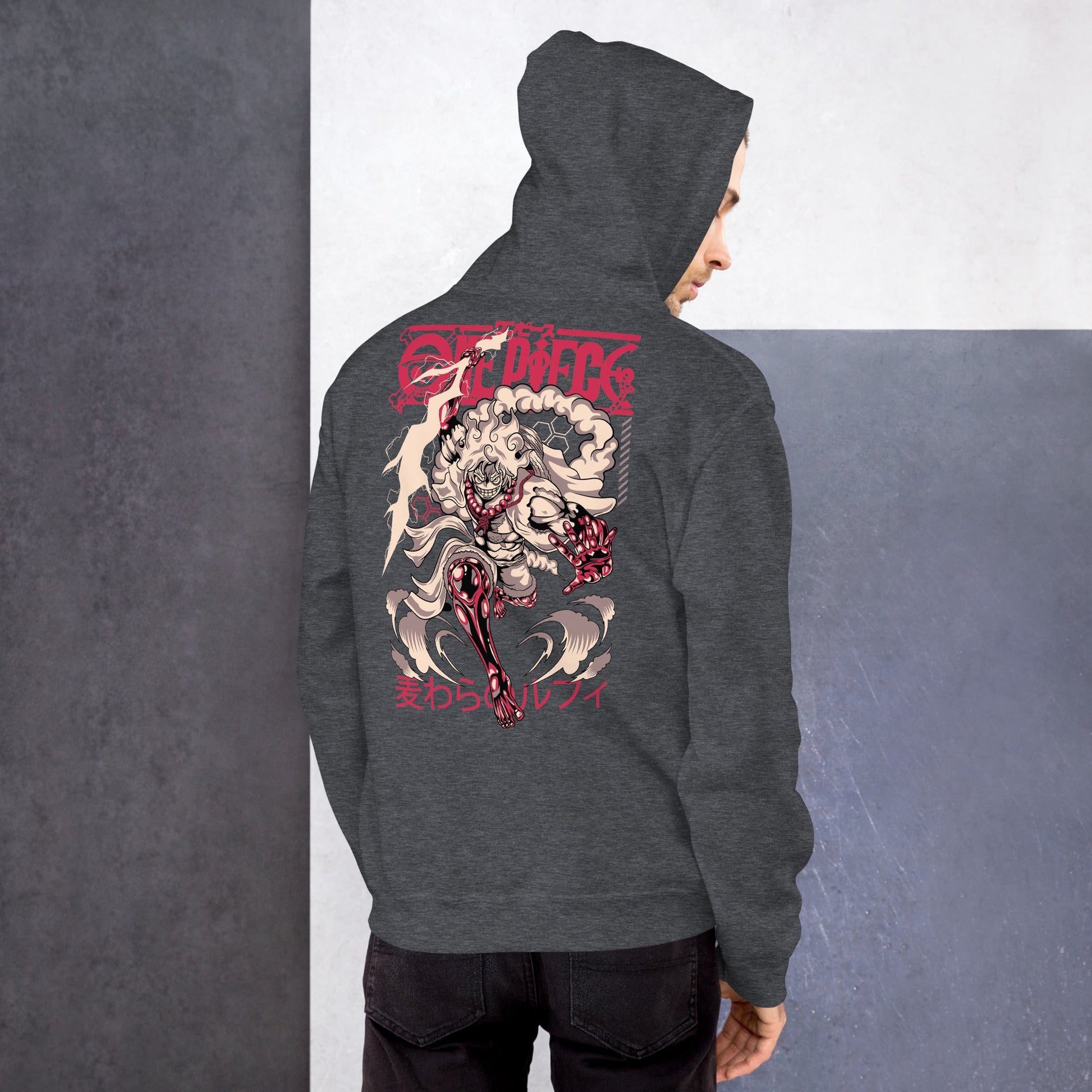 One Piece hoodie unisex staple cotton comfortable hoodie tops - Lusy Store LLC