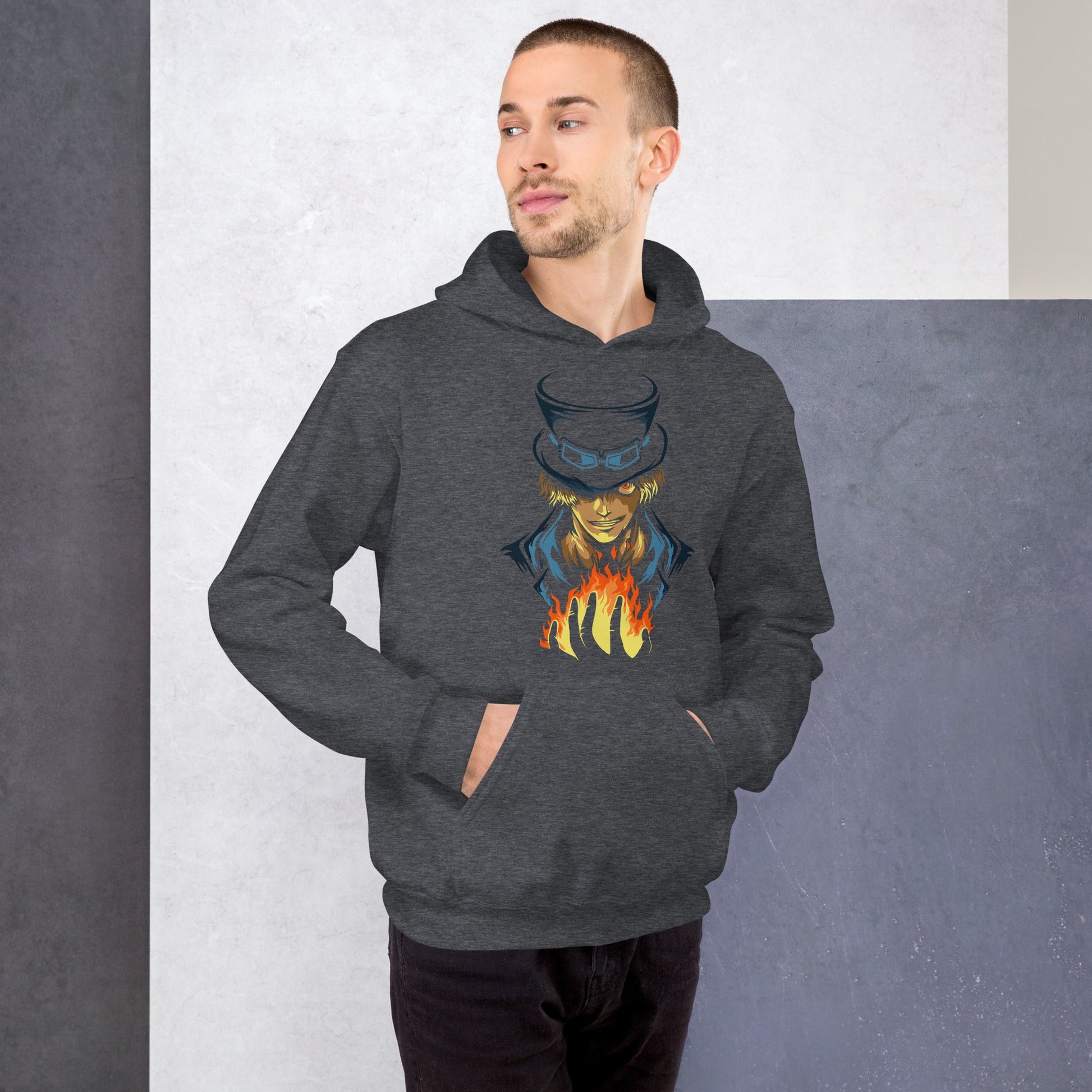 One Piece hoodie unisex staple cotton comfortable hoodie tops - Lusy Store LLC