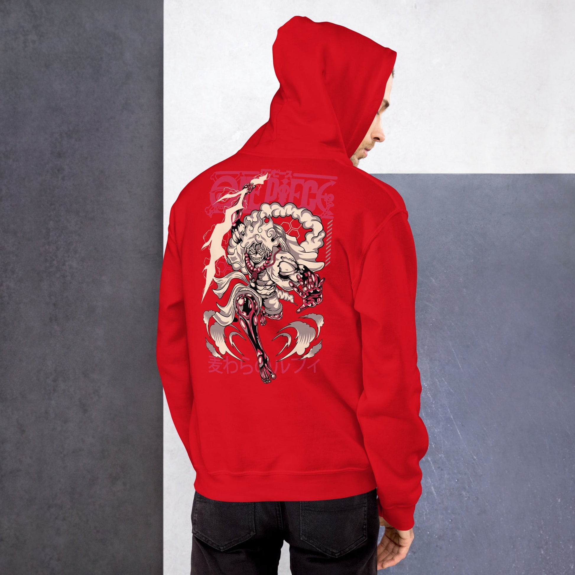 One Piece hoodie unisex staple cotton comfortable hoodie tops - Lusy Store LLC