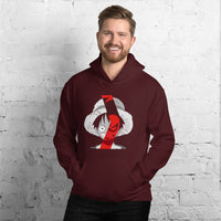 One Piece hoodie unisex staple cotton fabric is a popular material