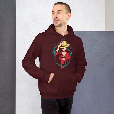 One Piece hoodie unisex staple cotton fabric is a popular material gift idea