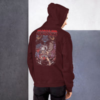 One Piece hoodie unisex staple cotton fabric is a popular material gift idea Maroon