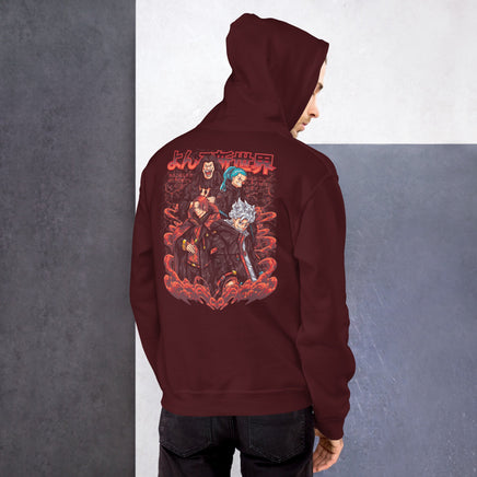 One Piece hoodie unisex staple cotton hoodie streetwear cool gift idea Maroon