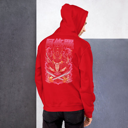 One Piece hoodie unisex staple cotton natural gift idea Red