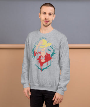 One Piece hoodie unisex sweatshirt anime funny cartoon staple cotton gift idea - Lusy Store LLC