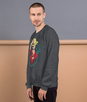 One Piece hoodie unisex sweatshirt anime funny cartoon staple cotton gift idea - Lusy Store LLC