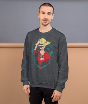 One Piece hoodie unisex sweatshirt anime funny cartoon staple cotton gift idea - Lusy Store LLC