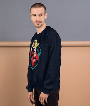 One Piece hoodie unisex sweatshirt anime funny cartoon staple cotton gift idea - Lusy Store LLC