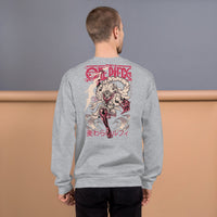 One Piece hoodie unisex sweatshirt cotton comfortable hoodie tops Sport Grey