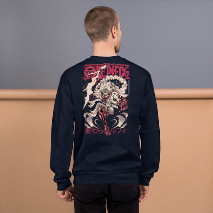 One Piece hoodie unisex sweatshirt cotton comfortable hoodie tops Navy